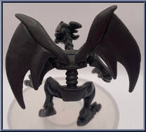 Red-Eyes Black Metal Dragon from Yu-Gi-Oh! - Mini  6 manufactured by Mattel [Loose]