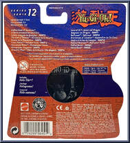 Swordsman of Landstar from Yu-Gi-Oh! - Mini 12 manufactured by Mattel [Back]