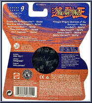 Winged Dragon Guardian of the Fortress from Yu-Gi-Oh! - Mini  9 manufactured by Mattel [Back]