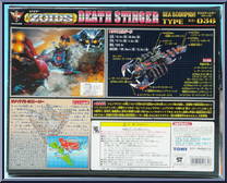 Death Stinger from Zoids - Japanese Model Kits manufactured by Tomy [Back]