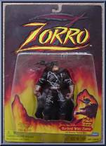 Barbed Wire Zorro from Zorro - Basic Series manufactured by Playmates [Front]