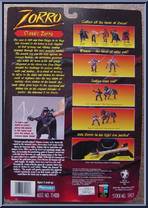 Classic Zorro from Zorro - Basic Series manufactured by Playmates [Back]