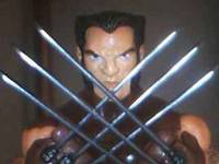 Steel Claws Unmasked Brown Wolverine (X-Men) Custom Action Figure