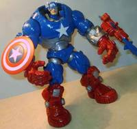 Captain America Battle Armor (Marvel Legends) Custom Action Figure