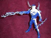 Electric Blue Superman (DC Superheroes) Custom Action Figure