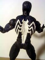 Spider-Man 3 Movie Black Symbiote Costume (Spider-Man - Movie) Custom Action Figure
