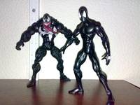 Ultimate Black Spiderman (Spider-Man) Custom Action Figure