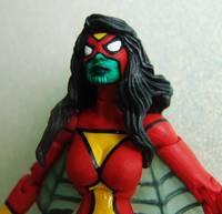 Spider Woman / Skrull Queen (Marvel Legends) Custom Action Figure