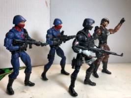Cobra Officer and Troops (G.I. Joe) Custom Action Figure