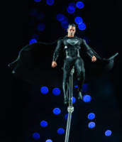 Black Suit Henry Cavill Superman (Marvel Legends) Custom Action Figure