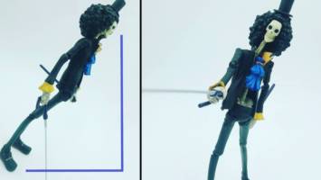 Brook (One Piece) Custom Action Figure