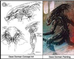 Predalien (concept art inspired) (Alien vs Predator) Custom Action Figure [Inspiration for the redesign.]