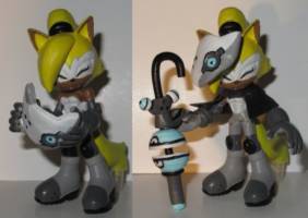 Whisper the Wolf (Sonic) Custom Action Figure