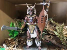 Indlovu (Forceful) ; Zulu Warrior (Gladiator) Custom Action Figure