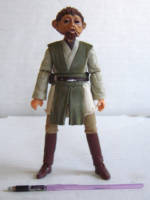 Foor Nurob - Sullustan Jedi (Star Wars) Custom Action Figure [Front View]