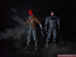 Red Hood (Batman) Custom Action Figure [Red Hood custom action figure with Batman]