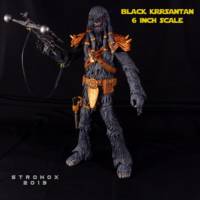 Black Krrsantan (Star Wars) Custom Action Figure