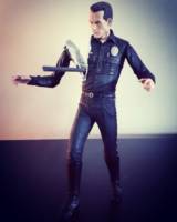 Terminator 2 T1000 Final Battle Steelmill cut in half (Terminator) Custom Action Figure