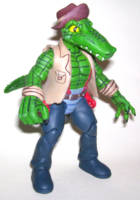 Leatherhead (NECA '87 Cartoon Style) (Teenage Mutant Ninja Turtles) Custom Action Figure