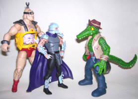 Leatherhead (NECA '87 Cartoon Style) (Teenage Mutant Ninja Turtles) Custom Action Figure [New Recruit]