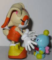 Cream and Cheese (Sonic) Custom Action Figure