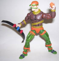 The Rat King (NECA '87 Cartoon Style) (Teenage Mutant Ninja Turtles) Custom Action Figure [Yes, the bombs look different.  Because '80s cartoon, that's why!!]