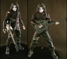 Eric Draven Mezco One:12 Style (Movie Maniacs) Custom Action Figure
