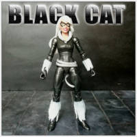 Black Cat Repaint (Marvel Legends) Custom Action Figure