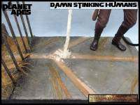"Dirty stinking humans" (Planet of the Apes) Custom Diorama / Playset