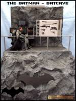 Batcave and Batman (Batman) Custom Diorama / Playset