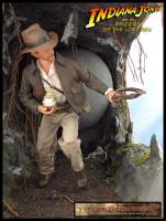 Boulder Chase - Raiders of the lost Ark (Indiana Jones) Custom Diorama / Playset