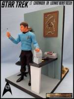 Dr Leonard McCoy 2 in 1 dio (Star Trek) Custom Diorama / Playset