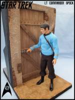 Spock 2 in 1 dio (Star Trek) Custom Diorama / Playset