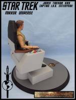 James T Kirk, Mirror Universe (Star Trek) Custom Diorama / Playset