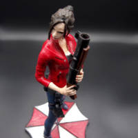 Custom Figure Claire Redfield Resident Evil 2 Remake (Resident Evil) Custom Miniature / Figurine