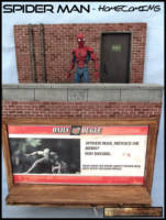 Spider Man with display (Spider-Man) Custom Diorama / Playset