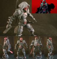 Red Hood (Dexter Soy concept Red Ronin) (Batman) Custom Action Figure
