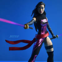 House of M Psylocke (Marvel Legends) Custom Action Figure
