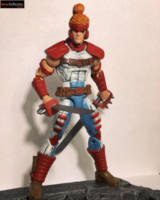 Shatterstar v3 (Marvel Legends) Custom Action Figure