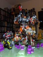 Junkion Combiner - JunkPuncher (Transformers) Custom Action Figure