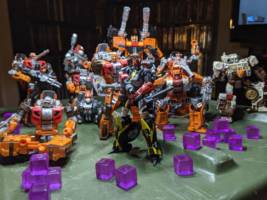 Junkion Combiner - JunkPuncher (Transformers) Custom Action Figure [Team Shot]