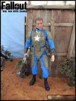 Vault Dweller in Combat armour (Fallout) Custom Action Figure