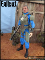 Vault Dweller in Combat armour (Fallout) Custom Action Figure