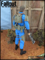 Vault Dweller in Combat armour (Fallout) Custom Action Figure