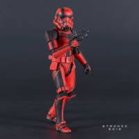 Crimson Stormtrooper Commander (Star Wars) Custom Action Figure
