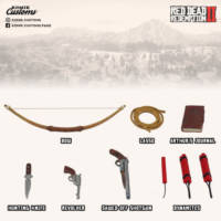Arthur Morgan (Red Dead Redemption) Custom Action Figure [Arthur Morgan's Accessories]