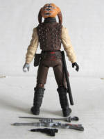Rogelio Korbatis - Iktotchi Constable (Star Wars) Custom Action Figure [Rear View]