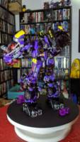 Shattered Glass Junkion Combiner - DeadWeight (OC) (Transformers) Custom Action Figure [Back]
