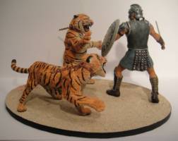 Gladiator diorama (Gladiator) Custom Diorama / Playset