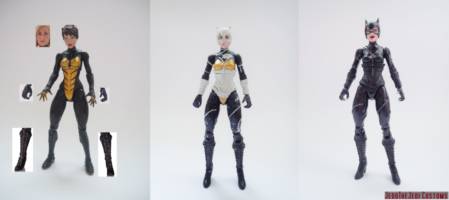 Catwoman (Michelle Pfeiffer, Batman Returns) (Batman - Movie Style) Custom Action Figure [Catwoman (Michelle Pfeiffer, Batman Returns) custom action figure before and after]